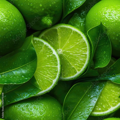 Limes as seamless tiles