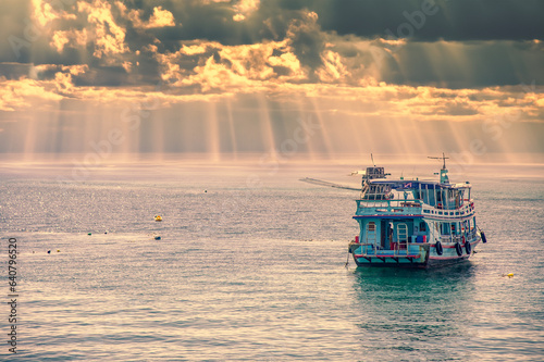 Boat diving in Ko Tao Thailand
