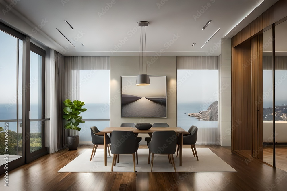 Fototapeta premium living room interior