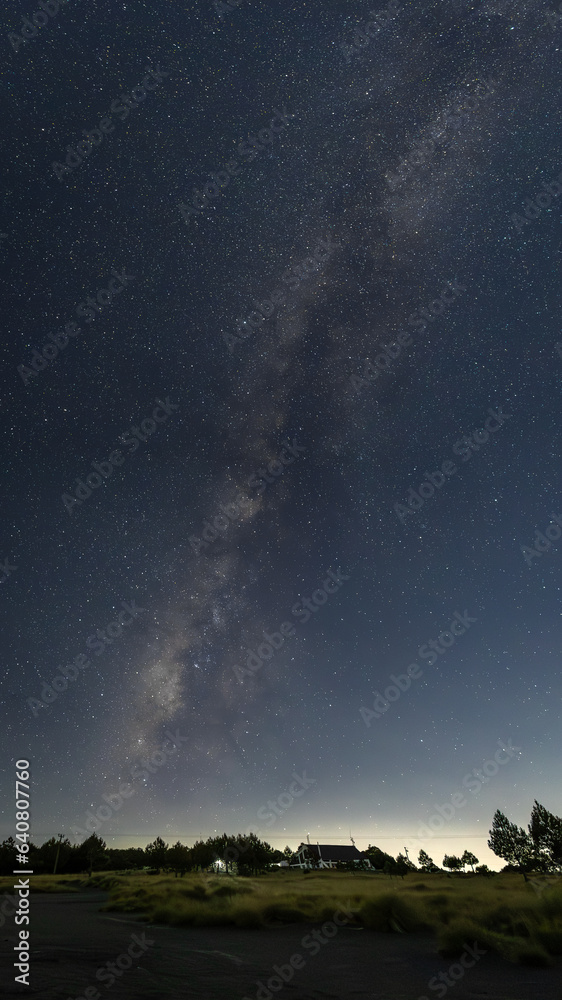 The Milky Way in the Izta-Popo National Park 