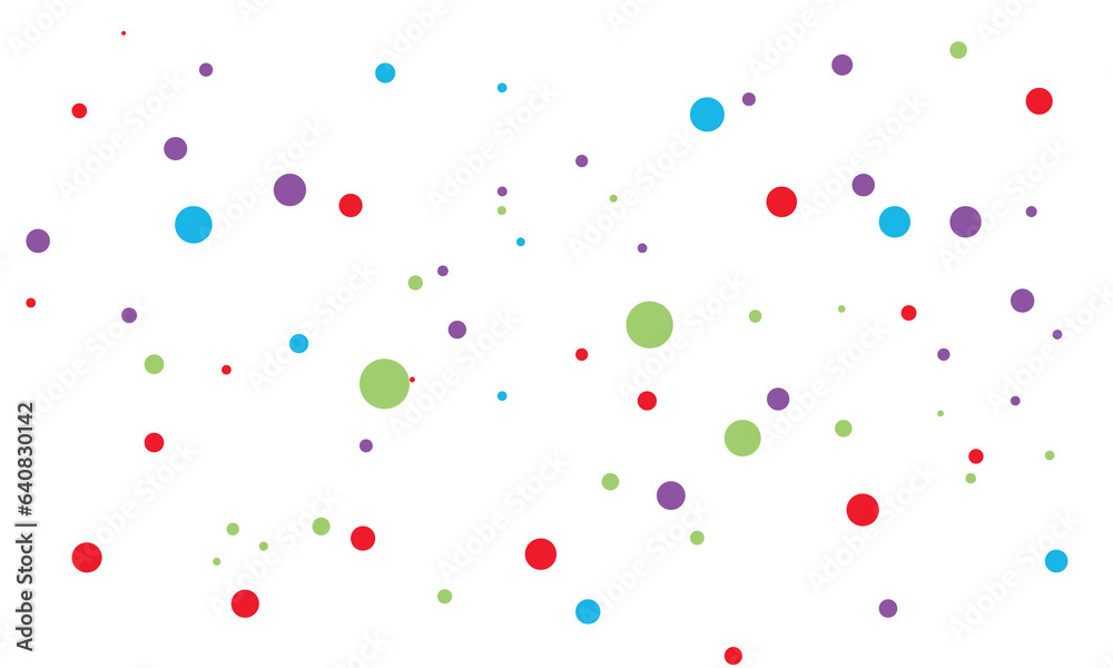 festival pattern with color round background, dot vector, dot background