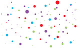 polka dot background with colorful, dot vector, dot background