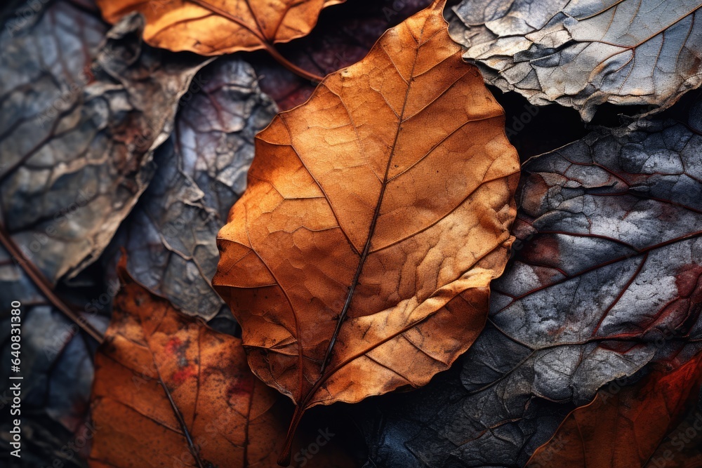 Mesmerizing textures of leaves, flowers, stones, and other natural elements. Generative AI Mesmerizing textures of leaves, flowers, stones, and other natural elements. Generative AI