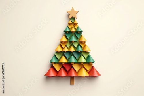 Christmas tree, Creative Art style