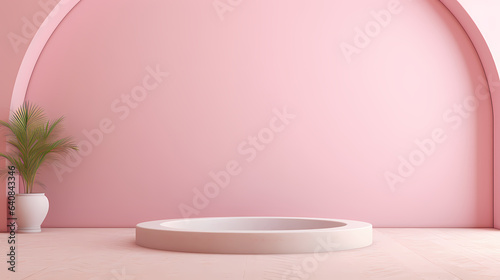 Pink Elegance  A Versatile Backdrop for Product Design and Presentation