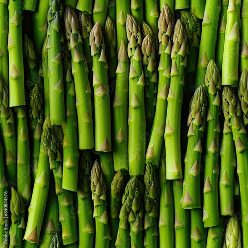 Asparagus as seamless tiles
