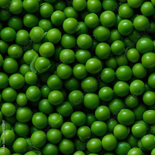 Green Peas as seamless tiles