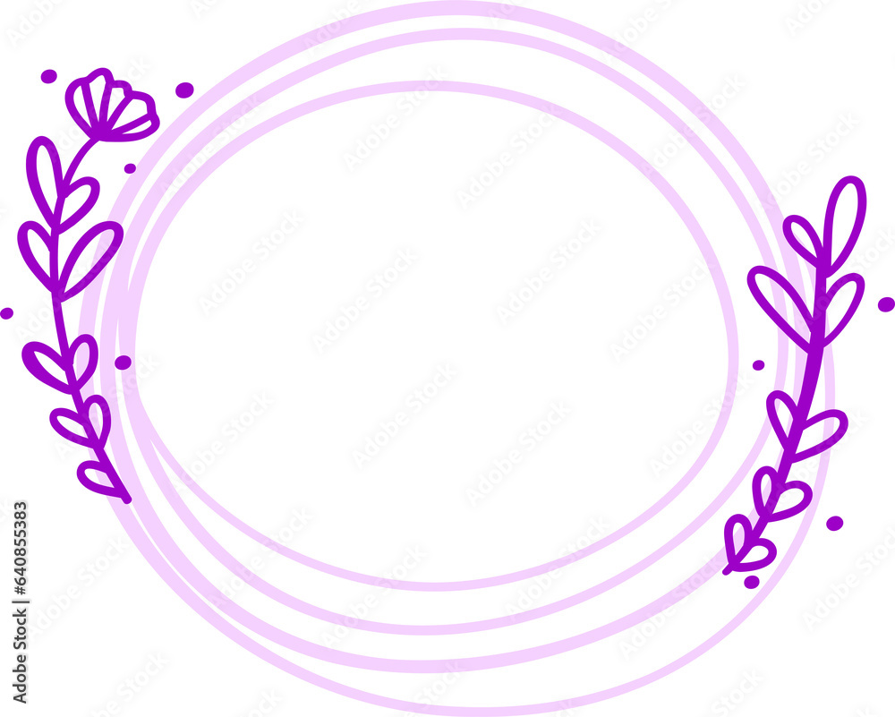 Flower frame Flower frame