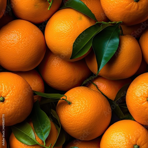 Tangerines as seamless tiles