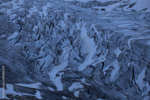 Glacier in alps
