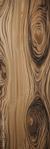 Ash wood board piece close-up