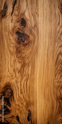 Oak wood board piece close-up