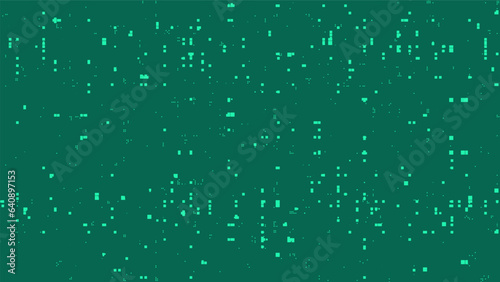 Binary Code Vector Background. Cyber Attack, Ransomware, Malware