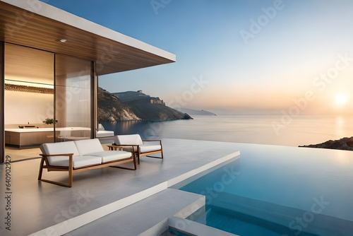 luxury hotel pool © zaroosh
