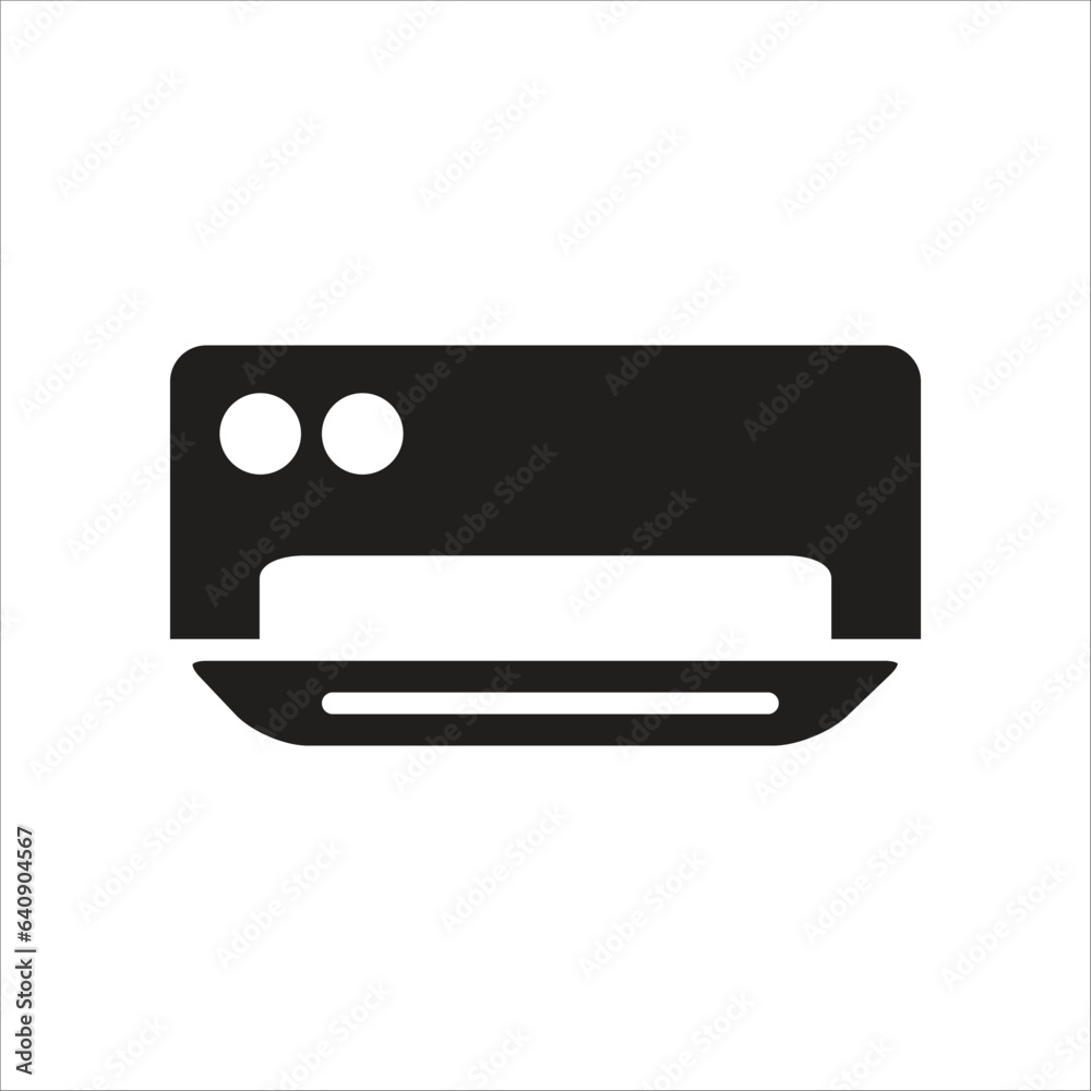 air condisioner vector line icon template air condisioner vector line icon template