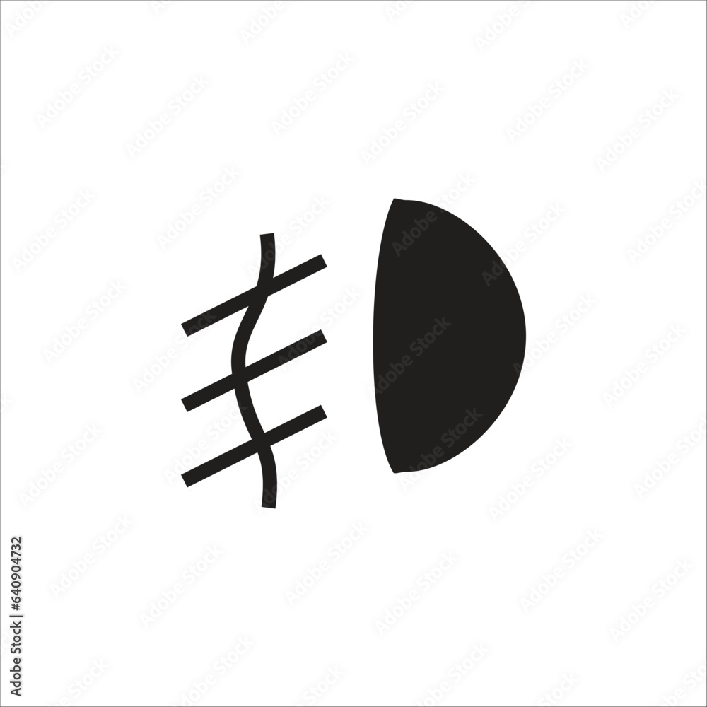 foqlight vector icon line template foqlight vector icon line template