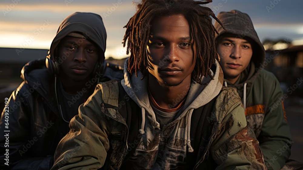 Fototapeta premium Freundschaft: Jugend