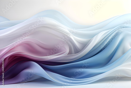 Colorful background, Fabric texture, Silk fabric background, textile, 3D Wave background, Rainbow