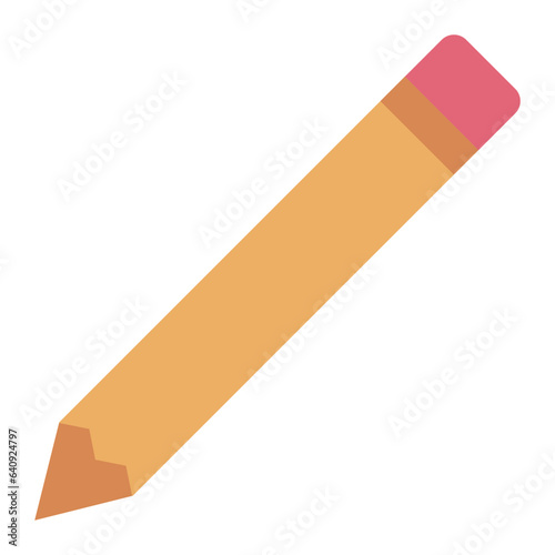 Pencil flat icon