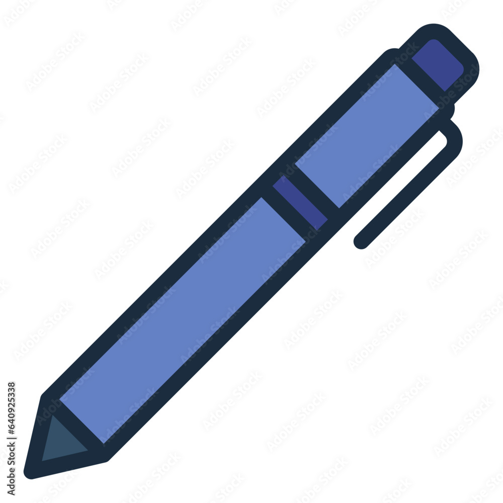 Pen filled line icon Pen filled line icon
