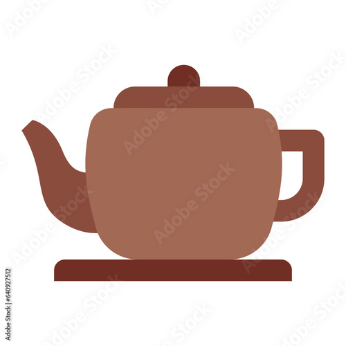 Kettle flat icon