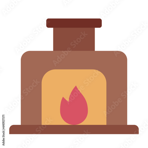 Kiln flat icon