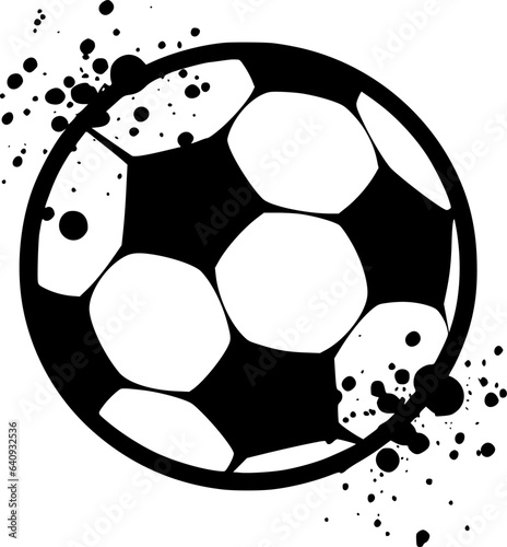 Football - Minimalist and Flat Logo - Vector illustration