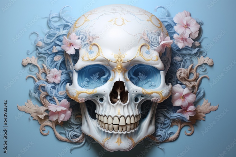 ドクロ,Generative AI AI画像 ドクロ,Generative AI AI画像
