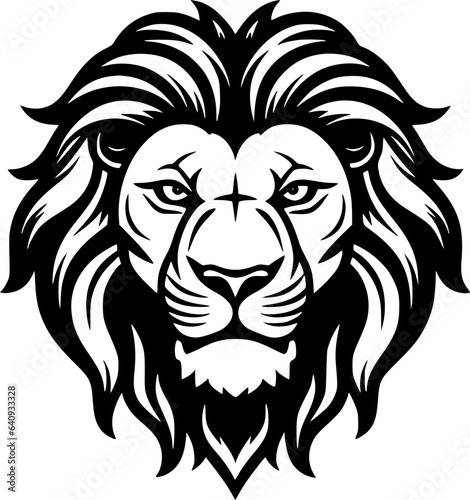 Lion | Minimalist and Simple Silhouette - Vector illustration