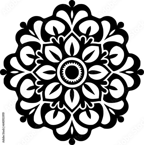 Mandala - High Quality Vector Logo - Vector illustration ideal for T-shirt graphic