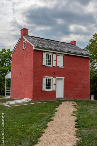 The Rear of the Ephraim Wisler House, Gettysburg Pennsylvania USA