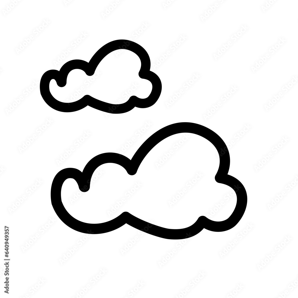 cloud line icon cloud line icon