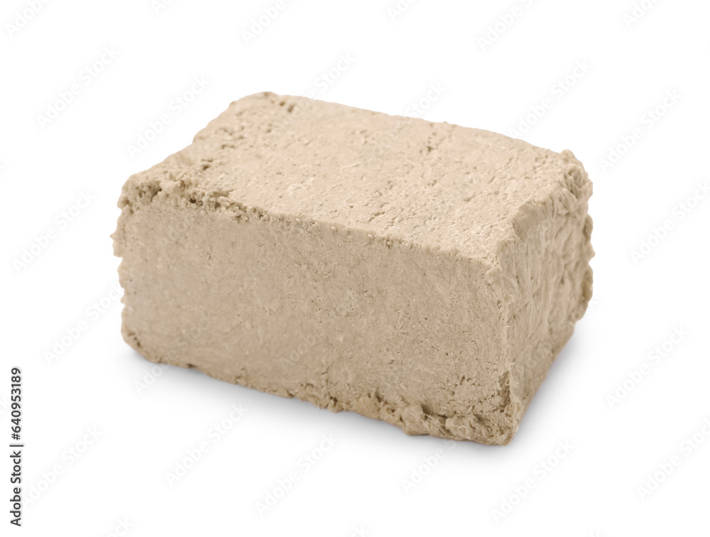 One piece of tasty halva isolated on white One piece of tasty halva isolated on white