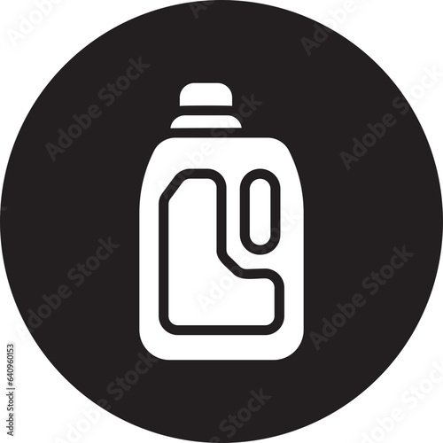 laundry detergent glyph icon