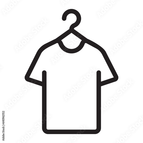 tshirt line icon