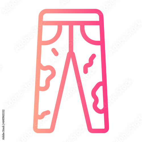 dirty gradient icon
