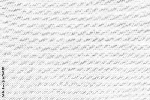Close-up of white textile texture, fabric for background and wallpaper.