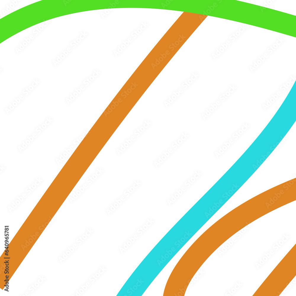 Blue Orange Green Lines Abstract Background Blue Orange Green Lines Abstract Background