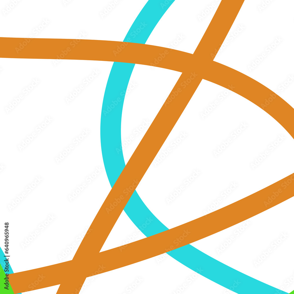 Blue Orange Green Lines Abstract Background Blue Orange Green Lines Abstract Background
