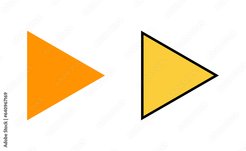 Play Icon set for web and mobile app. Play button sign and symbol Play Icon set for web and mobile app. Play button sign and symbol