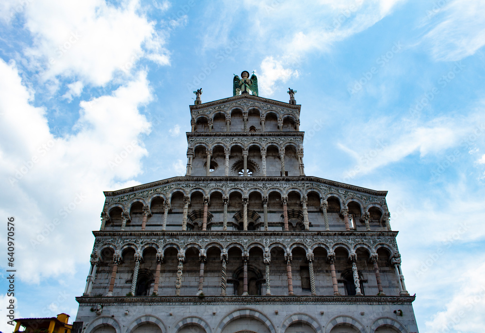 Facade of a roman church