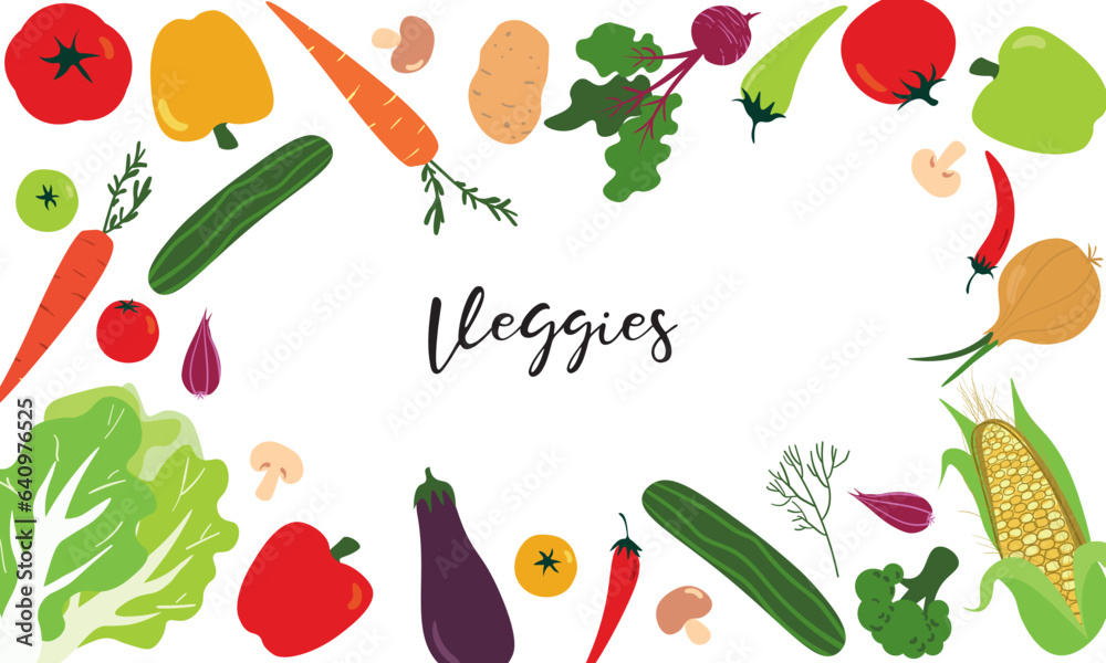 A set of delicious vegetables. Hand drawn vegetables collection, isolated elements, vector design. A set of delicious vegetables. Hand drawn vegetables collection, isolated elements, vector design.
