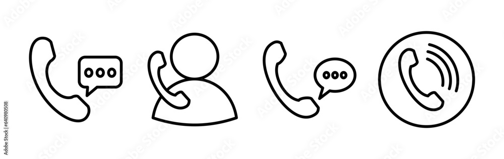 Call icon vector. phone icon vector Call icon vector. phone icon vector
