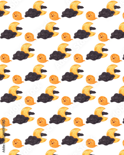 halloween pattern background