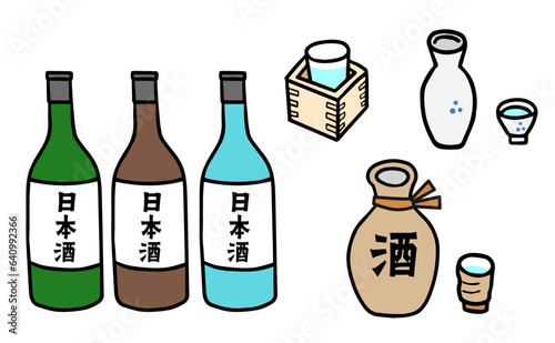 日本酒と飲み方
