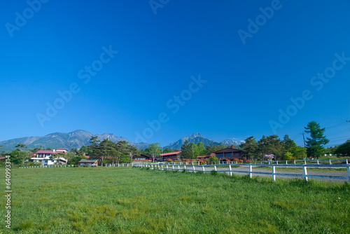 清里高原　牧場と清泉寮と八ヶ岳 © kiyo