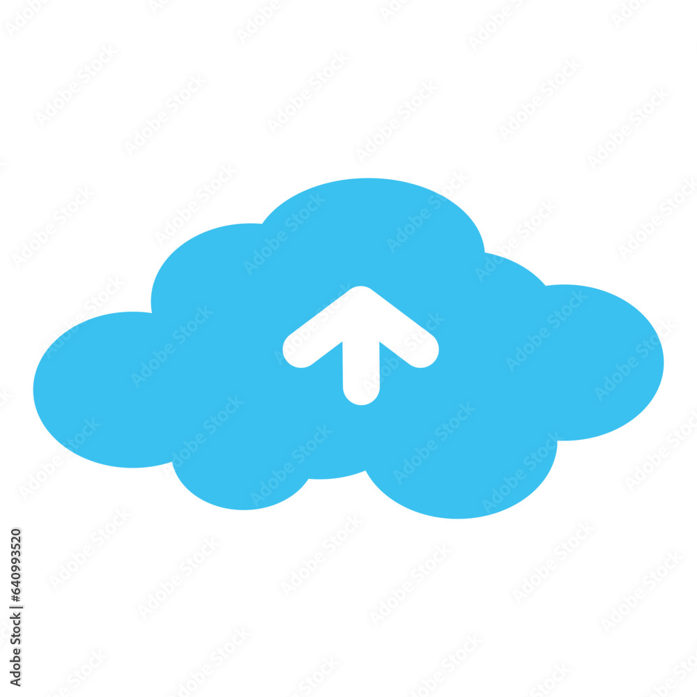 cloud computing concept illustration, cloud cloud computing concept illustration, cloud