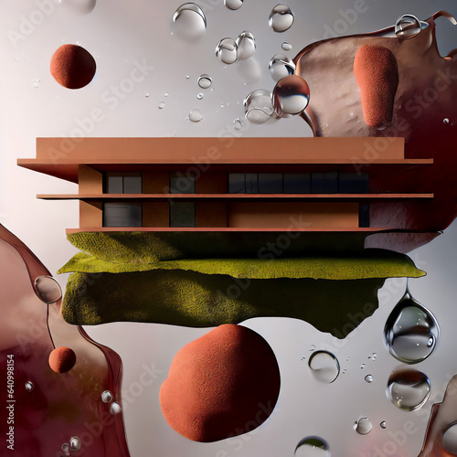 Miniature Modernity · 3D Rendered Building Model