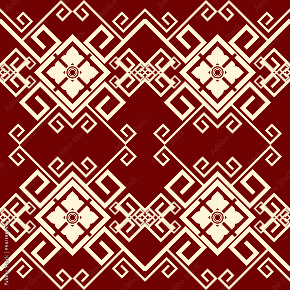 Seamless pattern with lace ethnic ikat backgrounds Seamless pattern with lace ethnic ikat backgrounds