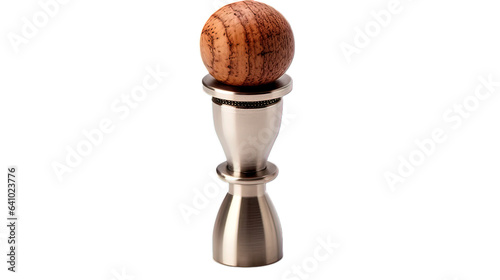 Wine stopper isolated on white background